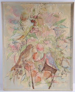 Acrylic Painting of Birds by Stephen Kaye