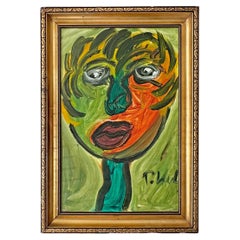 Acrylic Painting on Board Peter Robert Keil, signed