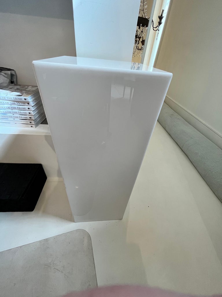 Acrylic Pedestal For Sale at 1stDibs