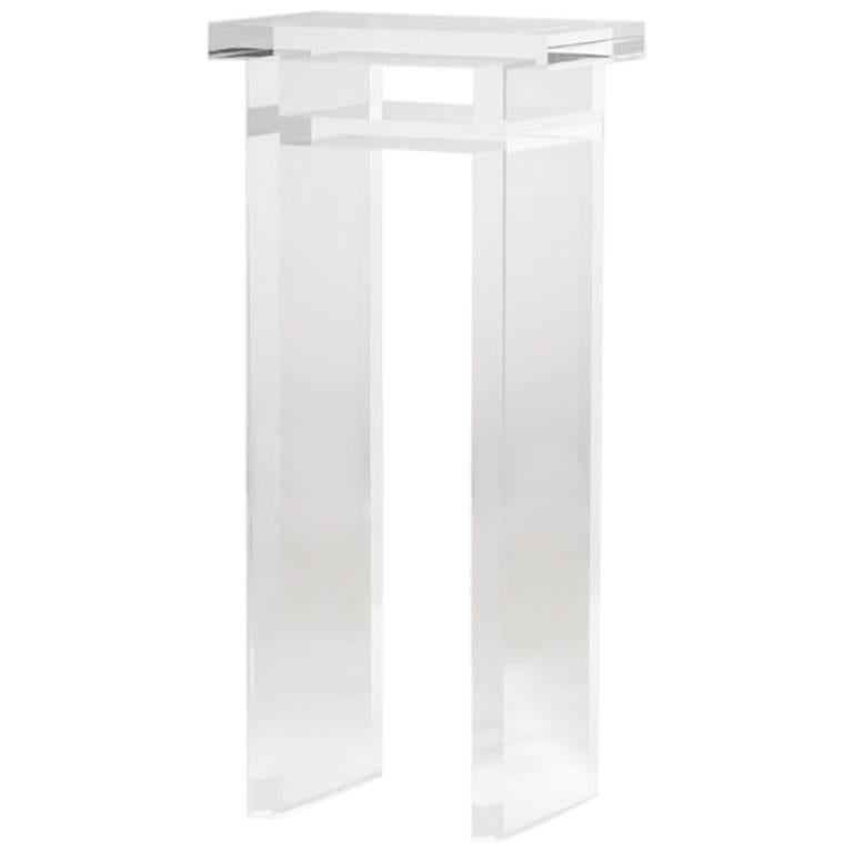 Acrylic Pedestal For Sale at 1stDibs
