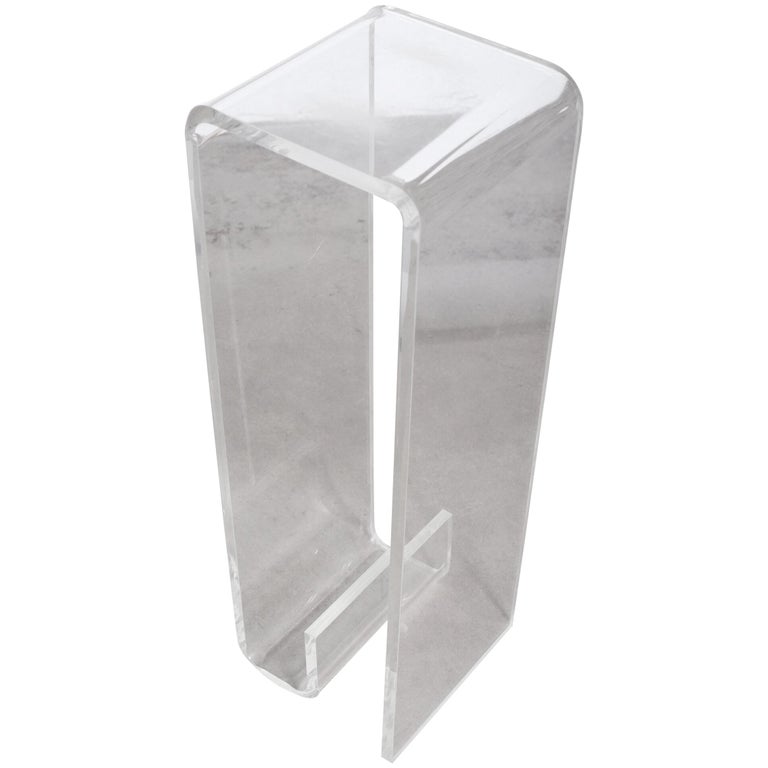 Acrylic Pedestal at 1stDibs