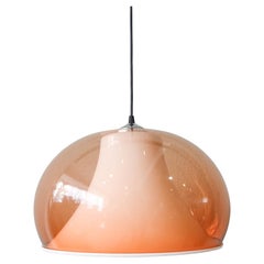 Acrylic Pendant Lamp in the style of Gino Sarfatti, 1970's