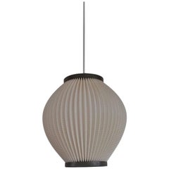 Acrylic Pleated Pendant by Hoyrup Light