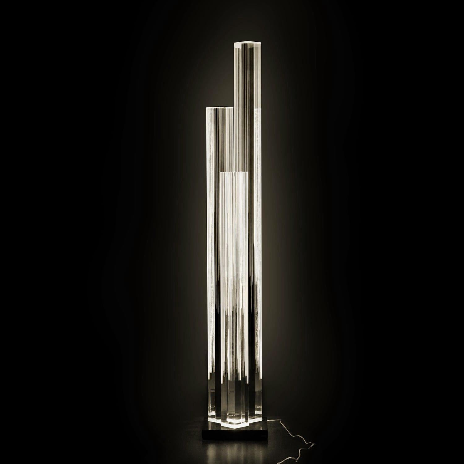 Acrylic Rods Floor Lamp For Sale 3
