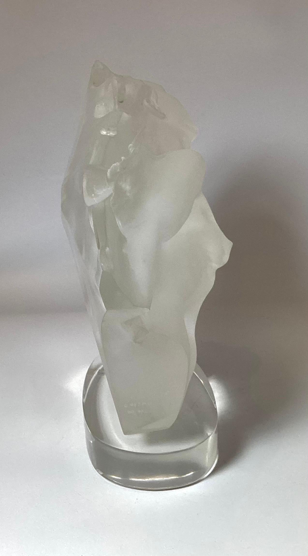 Acrylic Sculpture by Frederic Hart Titled 