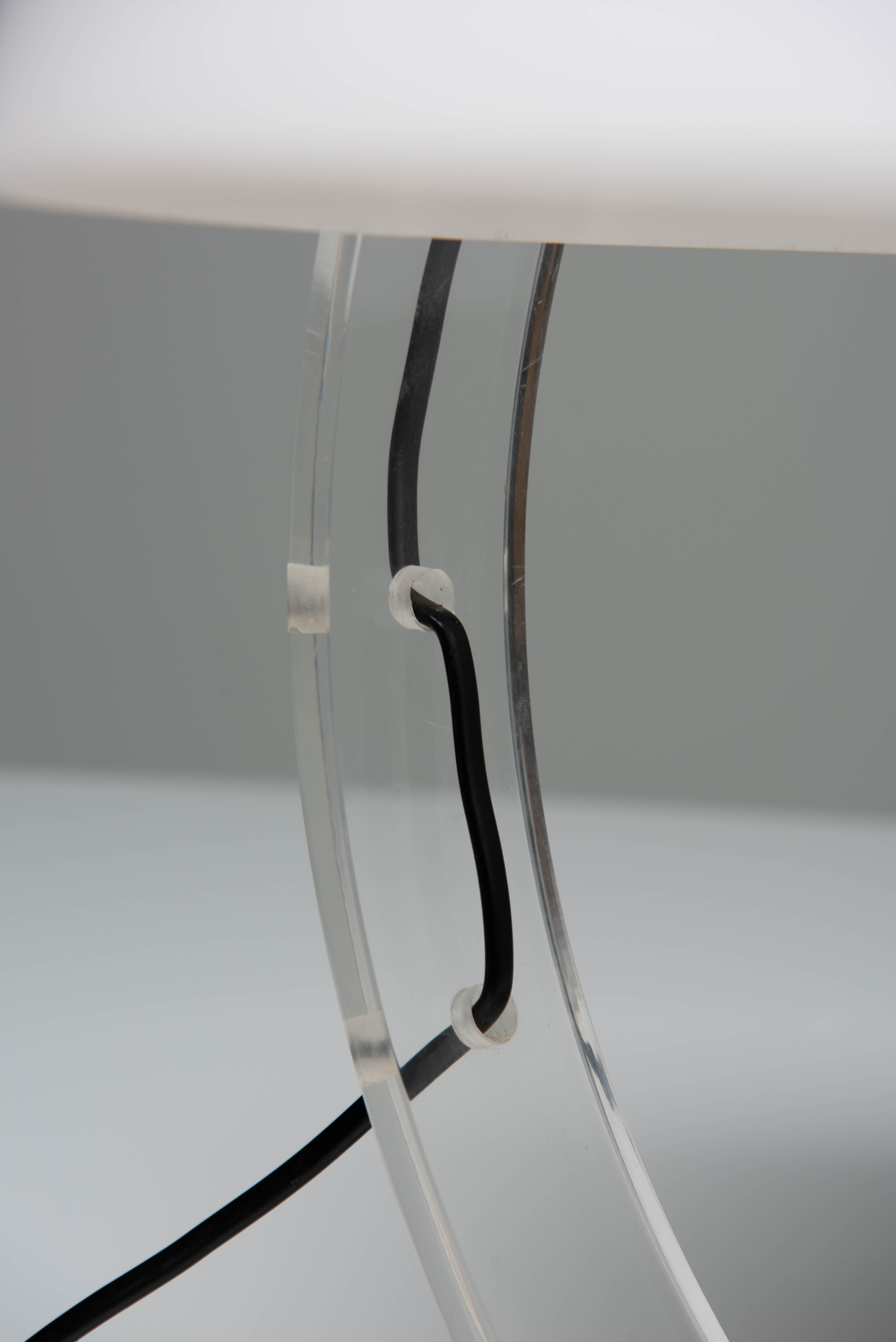 Acrylic Space Age Table Lamp 4