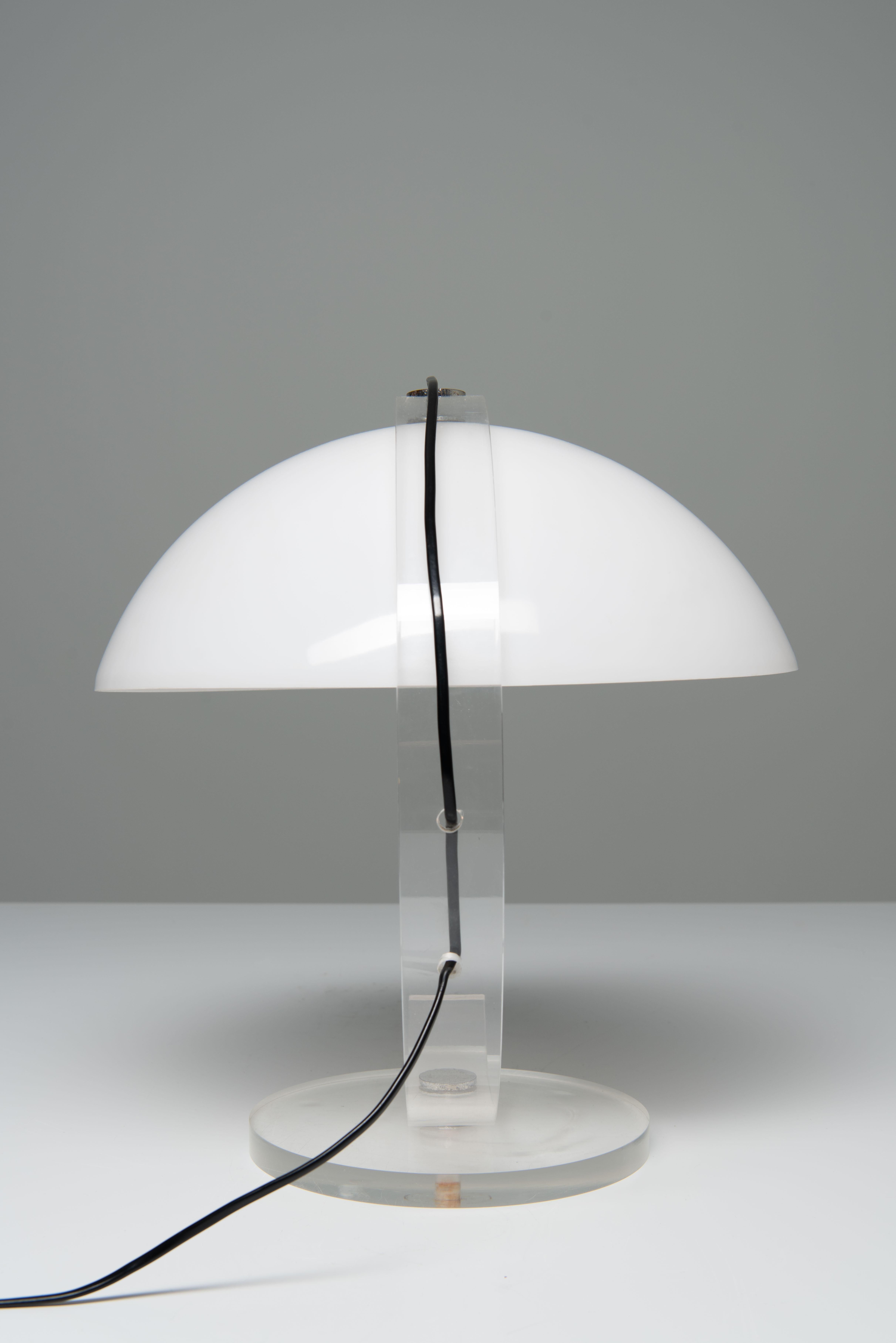 20th Century Acrylic Space Age Table Lamp
