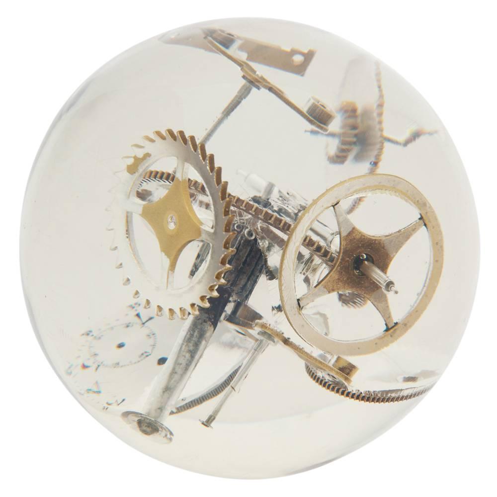 Exploded Watch Parts Sphere, Resin, Acrylic, Lucite For Sale at 1stDibs