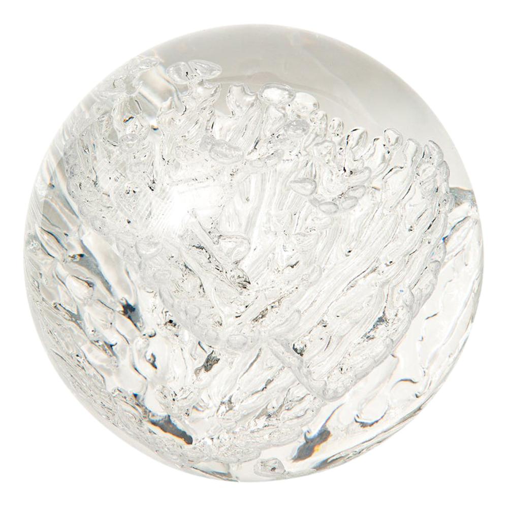 Funky Acrylic Sphere Sculpture For Sale at 1stDibs