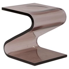 Tabouret en acrylique François Arnal, 1970