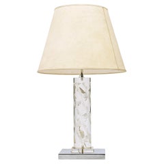 Acrylic table lamp