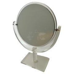 Specchio bifacciale in acrilico con ingrandimento nello stile di Charles Fr329↩chon