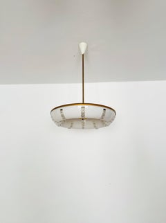 UFO-Hängeleuchte aus Acryl von Rupert Nikoll