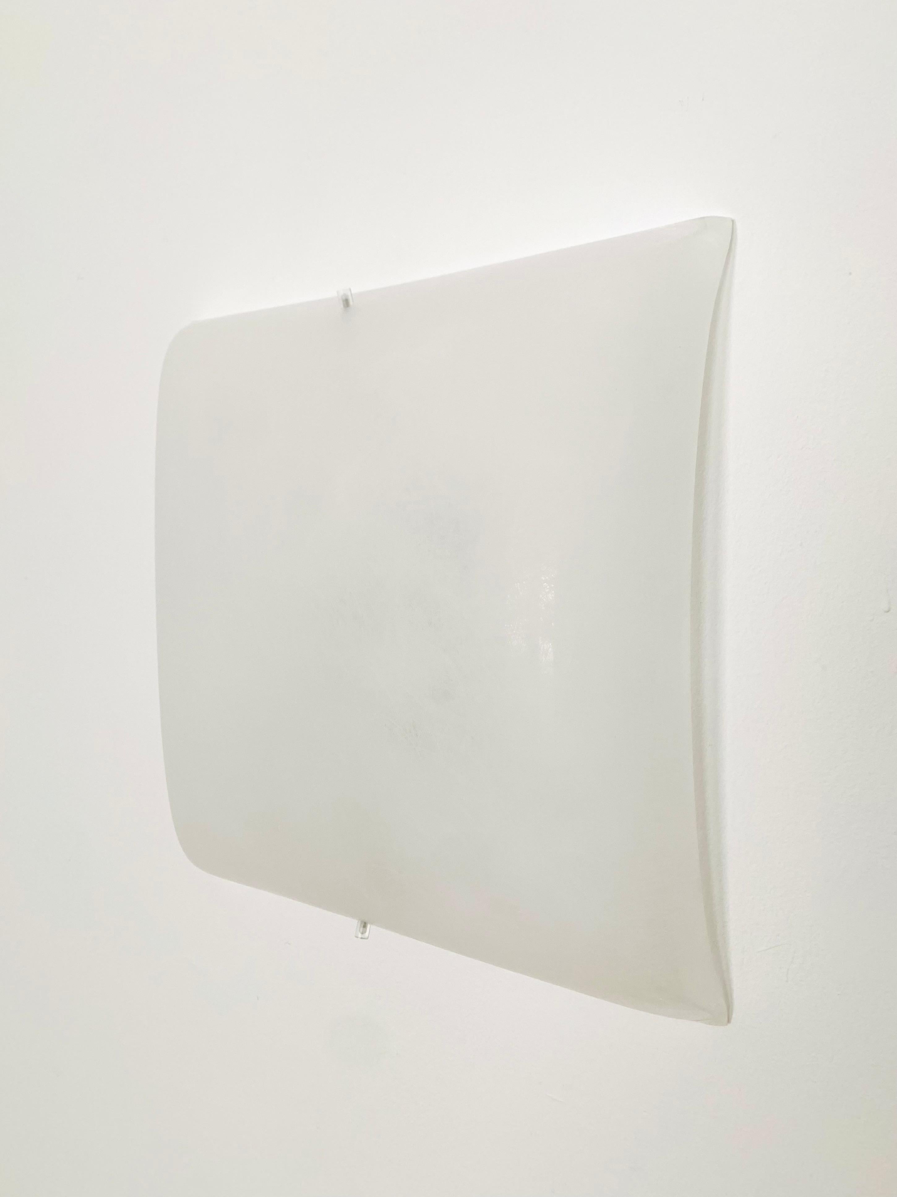 Mid-Century Modern Acrylic Wall or Ceiling Lamp For Sale
