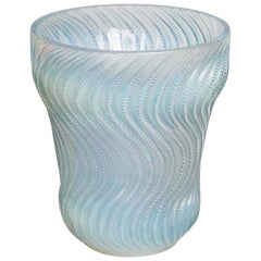 "Actinia' by René Lalique Opalescent Glass Vase