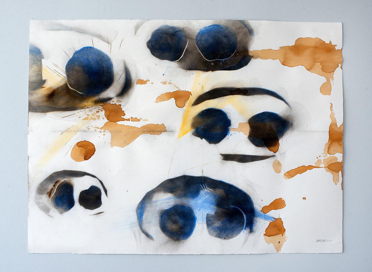 Coffee Abstract Drawings and Watercolors
