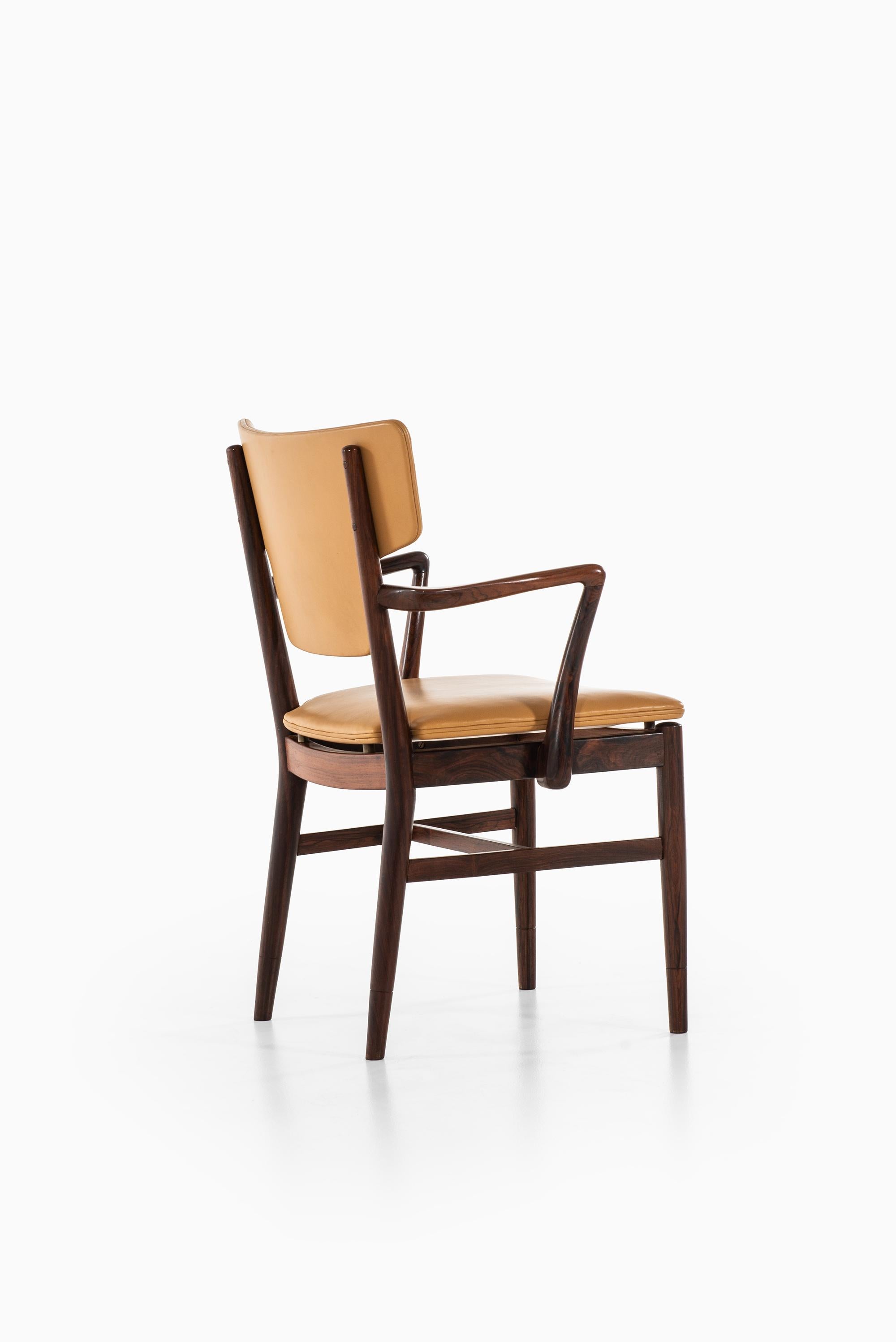 Mid-20th Century Acton Bjørn & Vilhelm Lauritzen Armchair Produced by Willy Back in Denmark For Sale