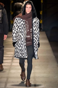 ACTUAL RUNWAY SAMPLE F/W 2015 L#15 VERSACE BROWN CASHMERE/ALPAKA WOOL Sweater