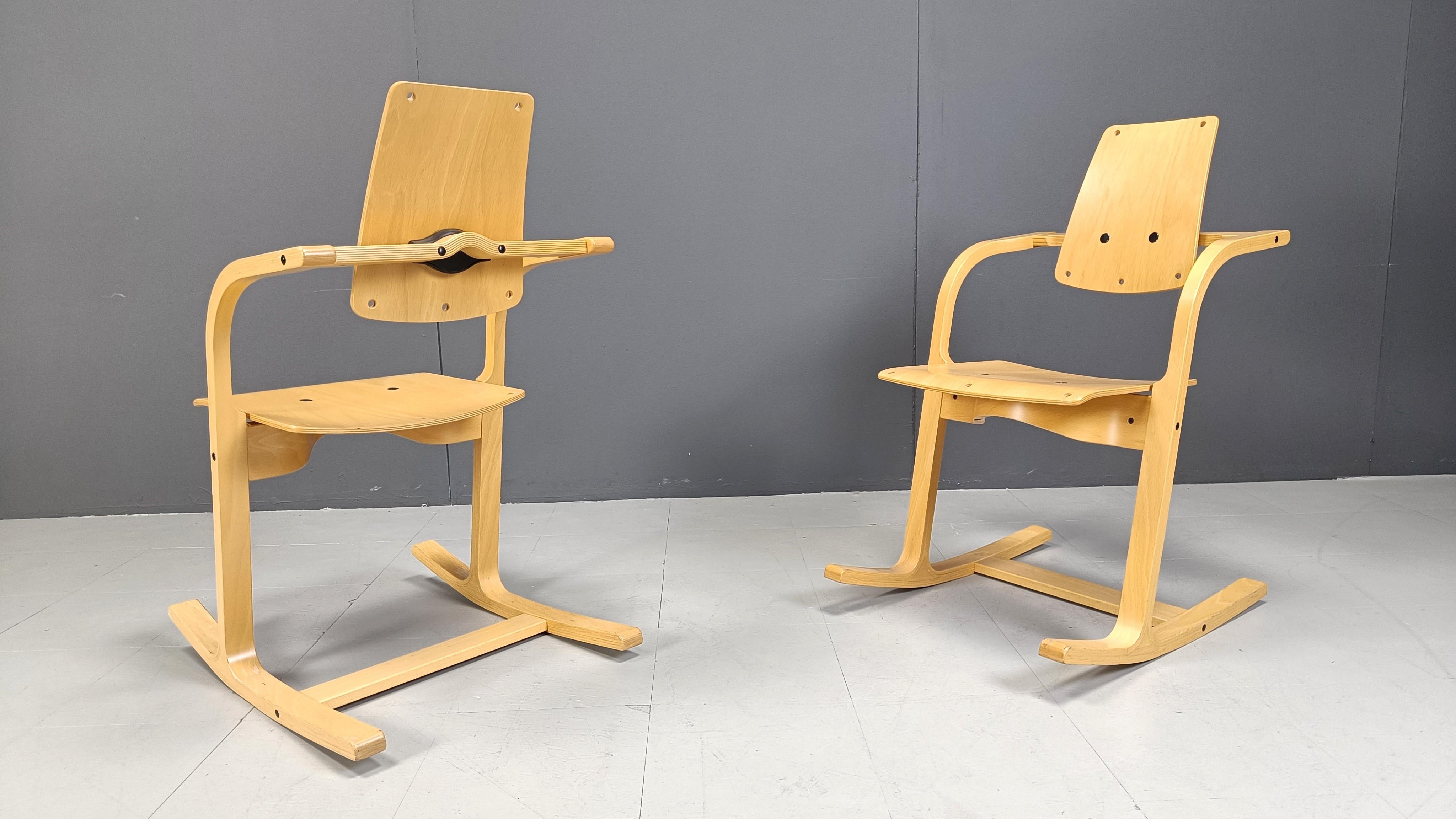Actulum dining chairs by Peter Opsvik for Stokke, 1995 3