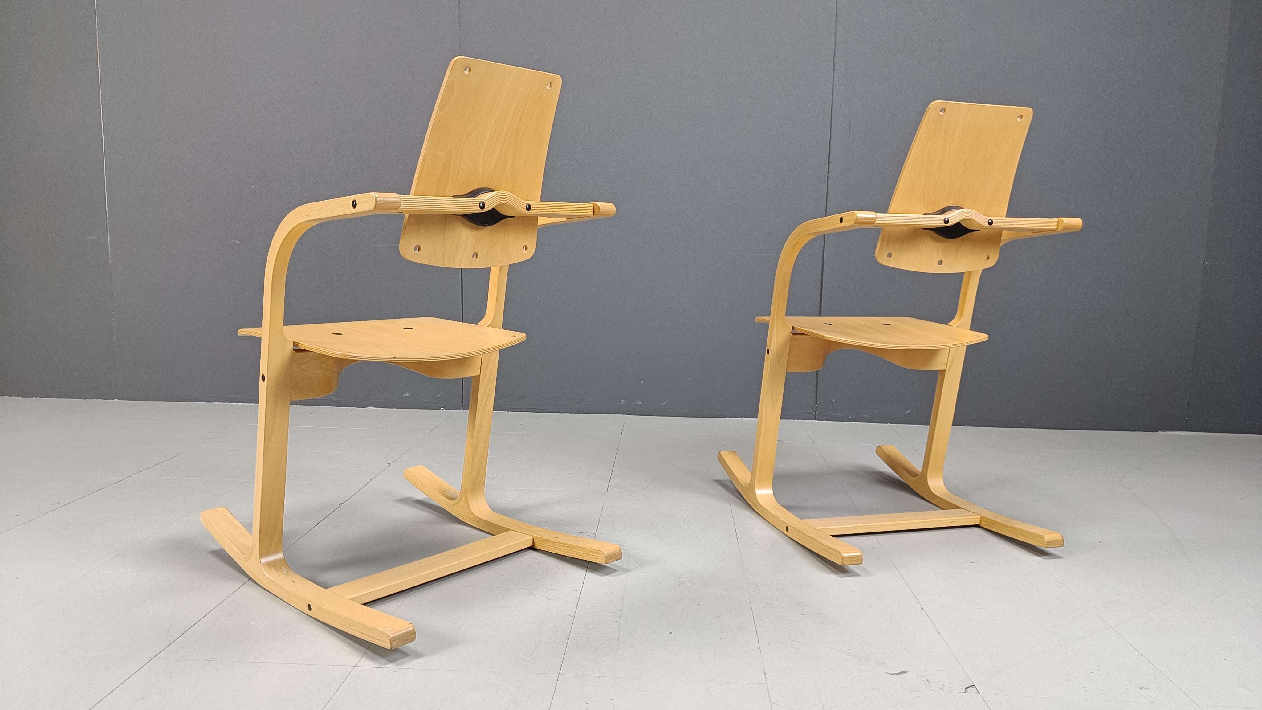 Actulum dining chairs by Peter Opsvik for Stokke, 1995 4