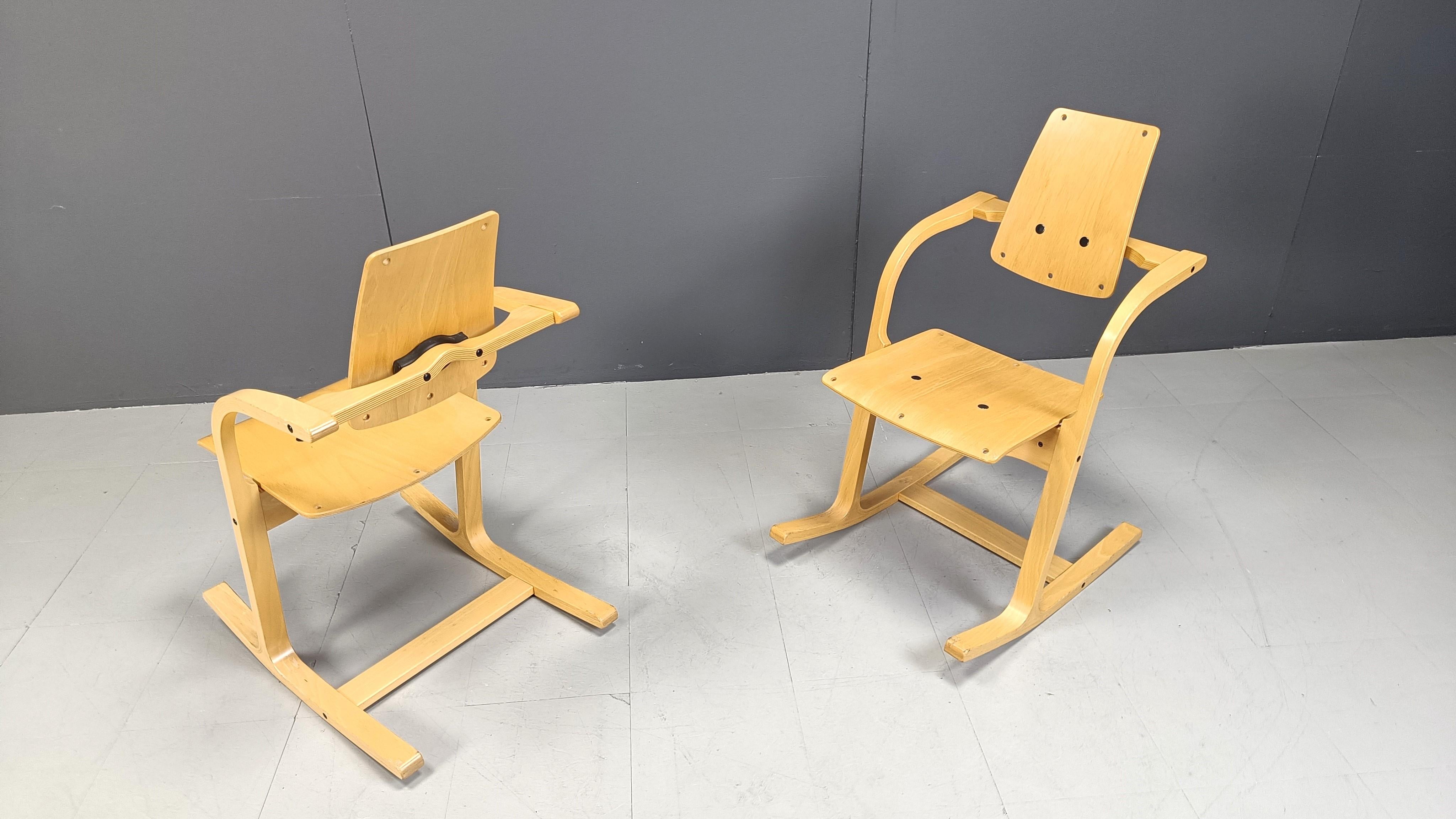Actulum dining chairs by Peter Opsvik for Stokke, 1995 2