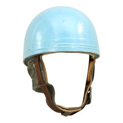 Retro ACU Approved Cromwell Motorcycle Racing Helmet, Pudding Basin