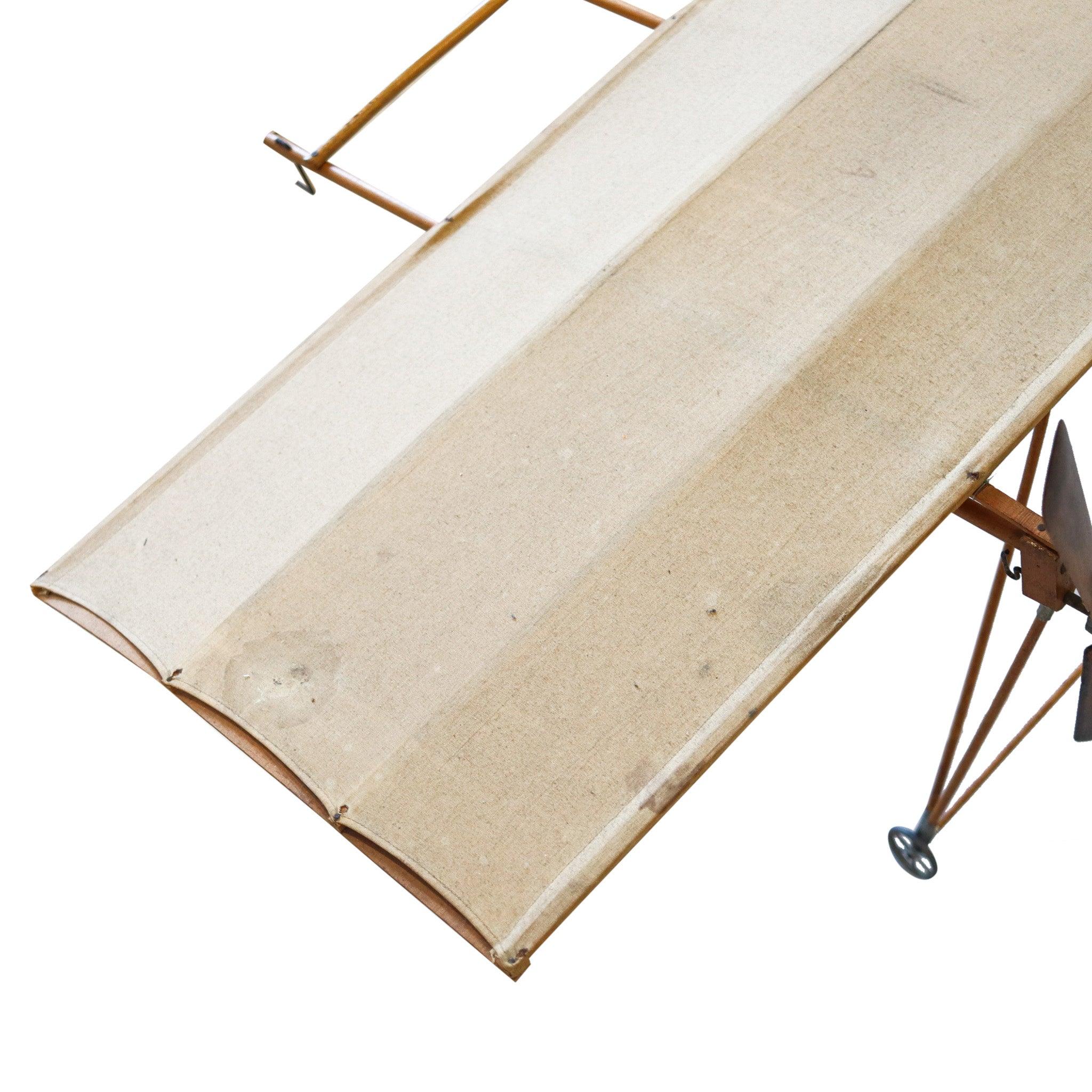 AD-ASTRA Modèle réduit d'avion 1910 Début 20ème siècle Rare en Wood Brass et Linen en vente 1