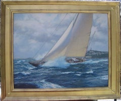 Yacht "Bolero" Off St. David's Light, Bermuda