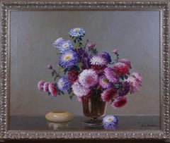 Vintage {Floral Still Life of Dahlias}