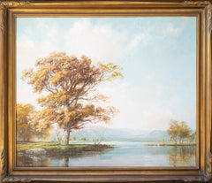 "Lakeside in Autumn"