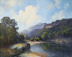 Mountain Landscape with Pond