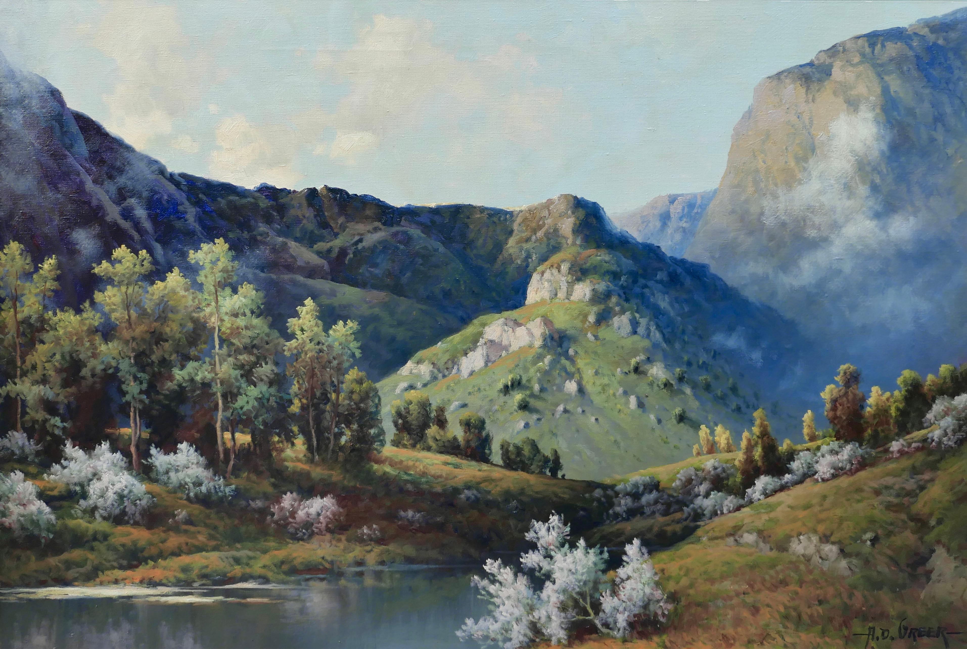 How much is an A.D. Greer painting worth?