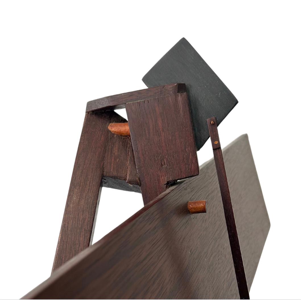 Ad Hoc Semi Symmetric Rocking Chair For Sale 2