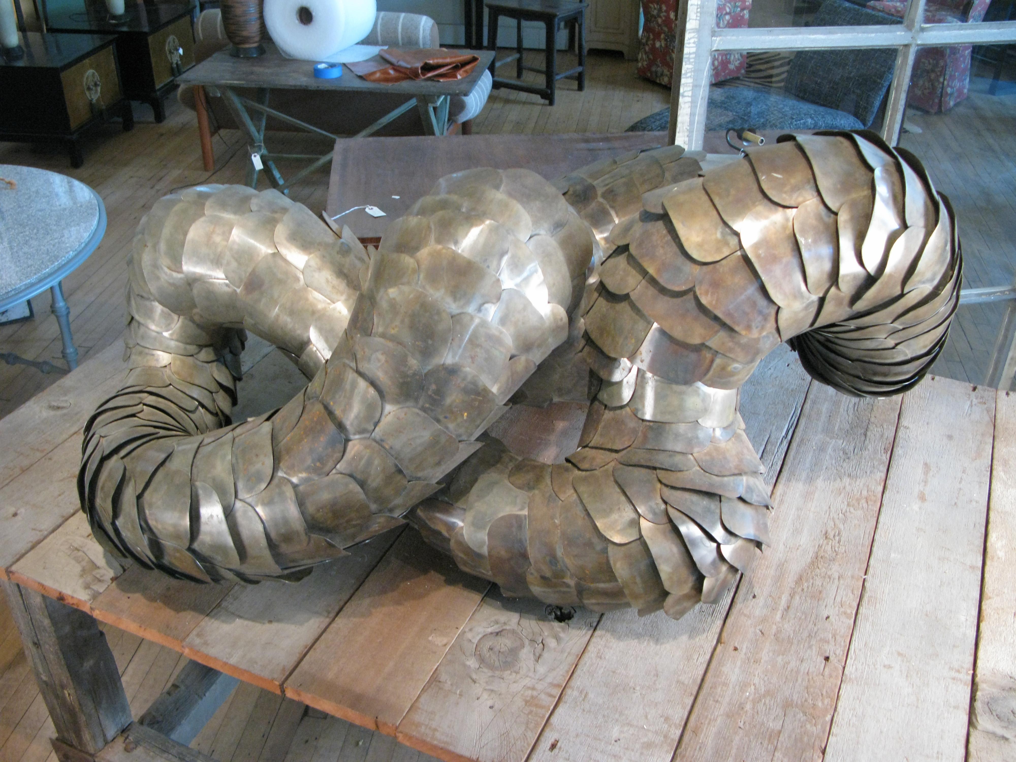 Steel 'Ad Infinitum' Sculpture by Artist Joseph Kurhajec