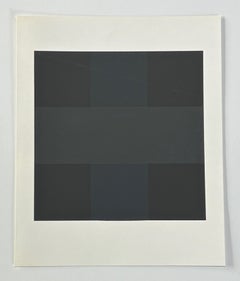 (after) Ad Reinhardt - serigraph