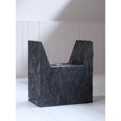 Contemporary Dark Grey AD Rubber Stool Small by Arno Declercq