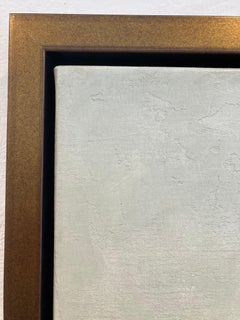 Kennismaking Introduction Naive Acryl Painting on Canvas Fat Lady In Stock