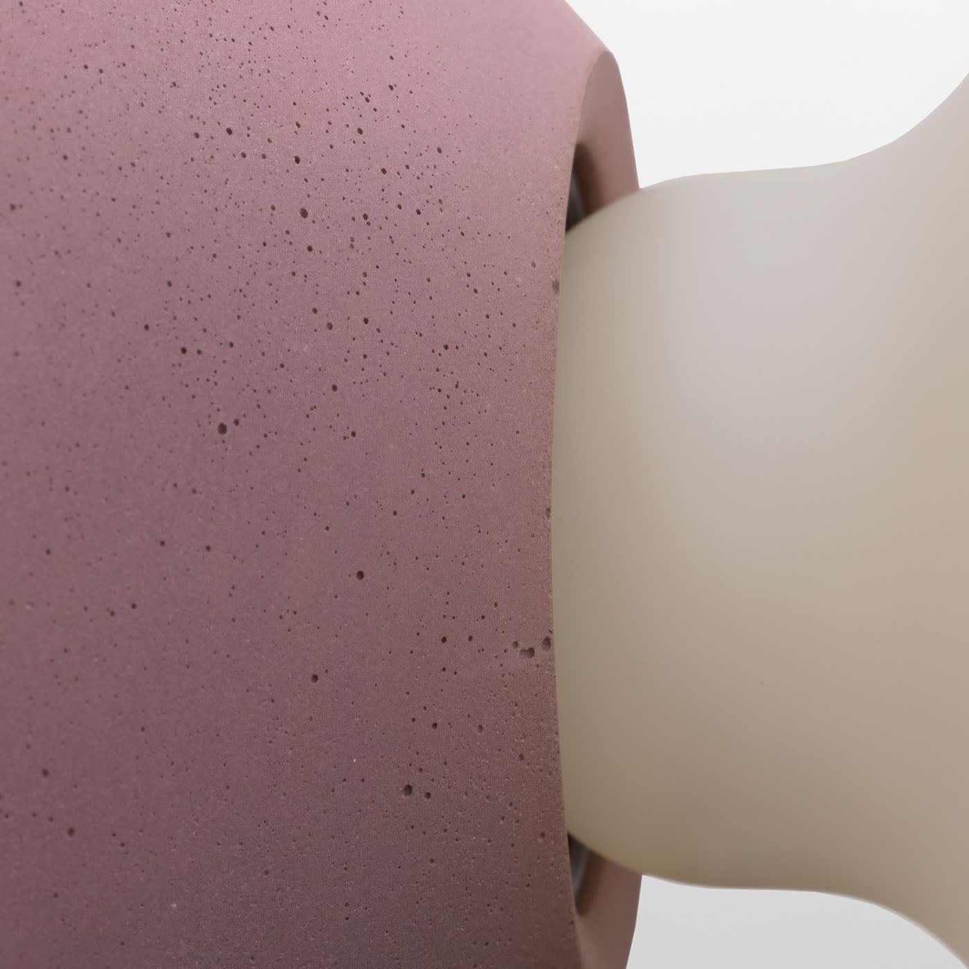 Ada Burgundy Ceiling Lamp en venta 2