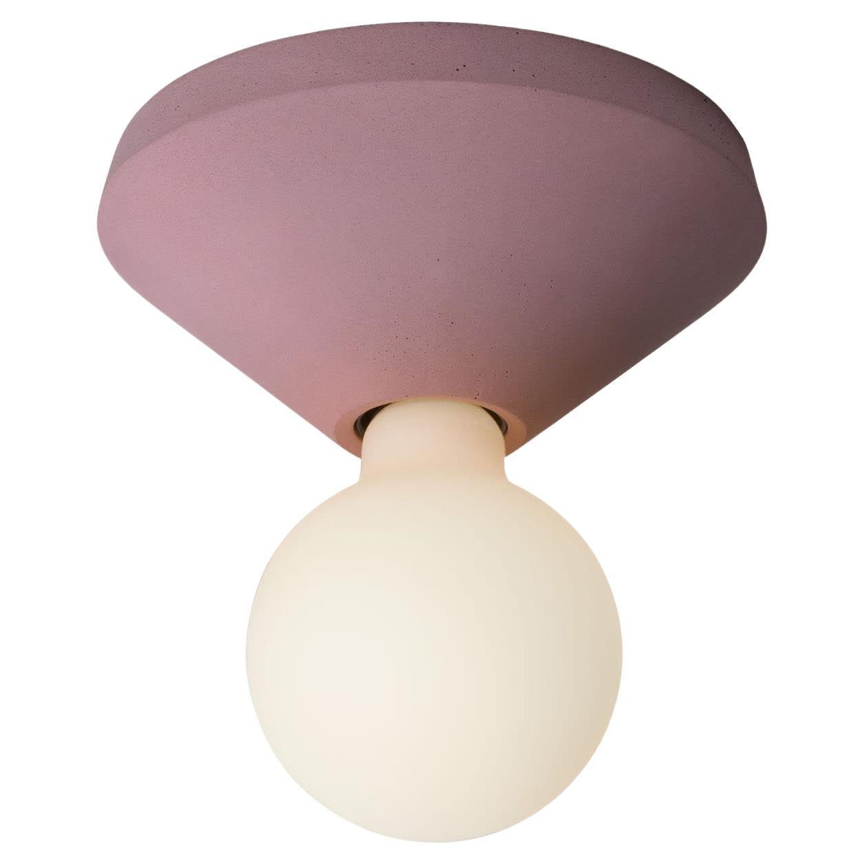 Ada Burgundy Ceiling Lamp
