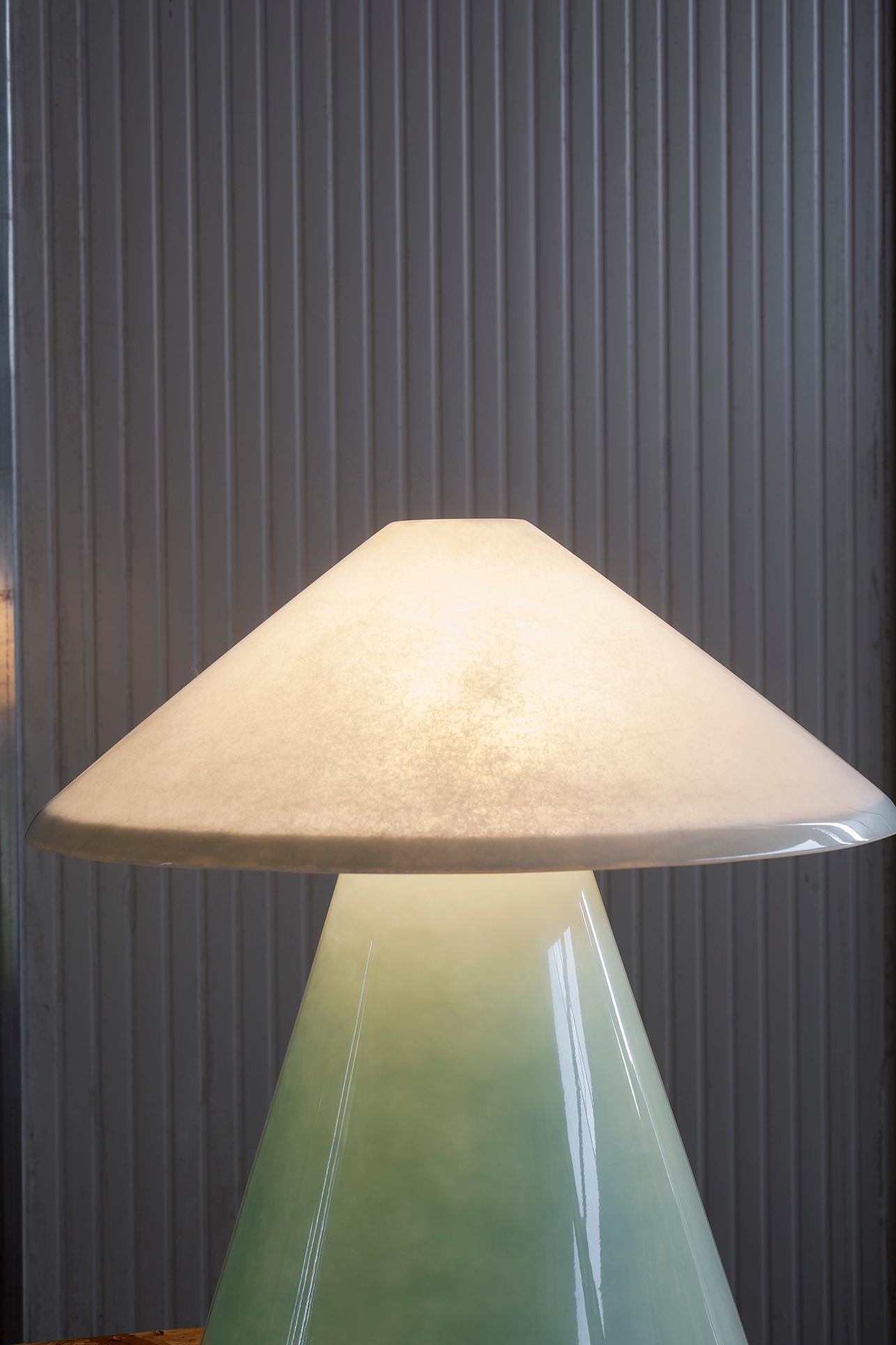 A.D.A Lamp A in Shiny Fiberglass by Umberto Riva In New Condition In Brooklyn, NY