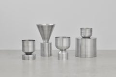 Ada Raw Small aluminum planter