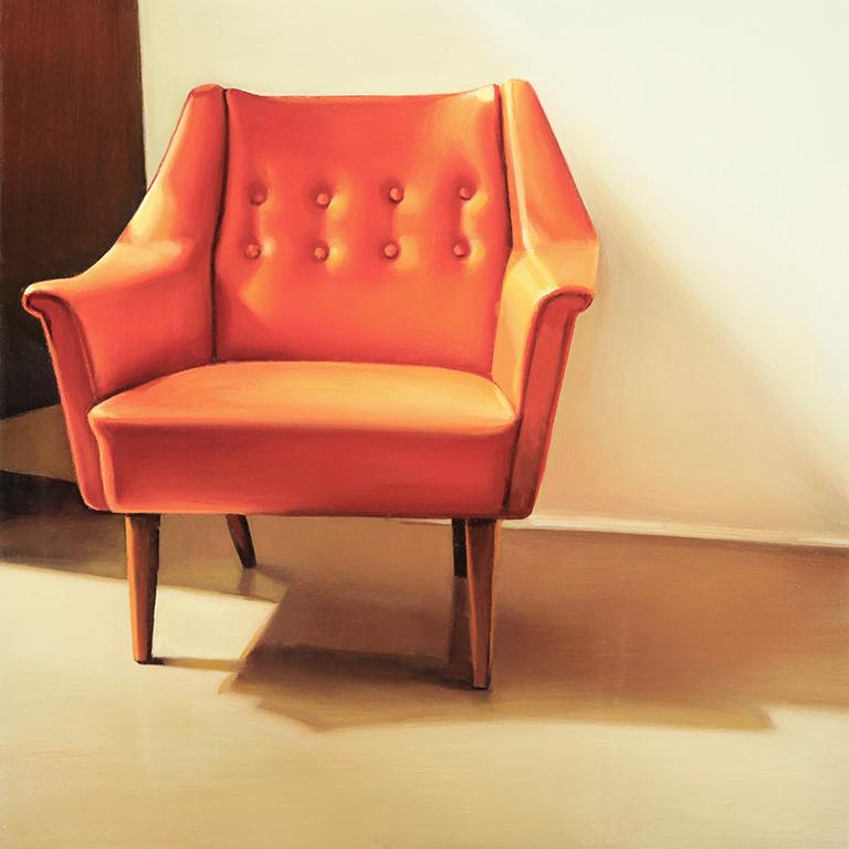 Ada Sadler Still-Life Painting - Berkeley Chair #2
