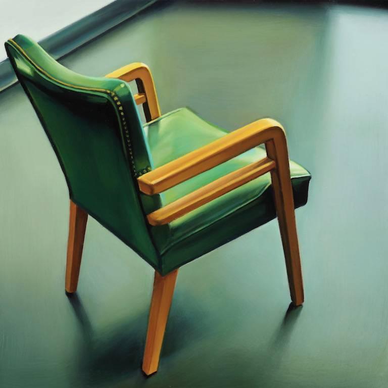Ada Sadler Still-Life Painting - Fort Mason Chair #4