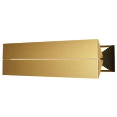 Outdoor Rated Ada Sconce 25 Black & Brass by Ravenhill Studio