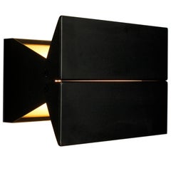 Ada Wandleuchter 9 Schwarz von Ravenhill Studio (Damp Rated)