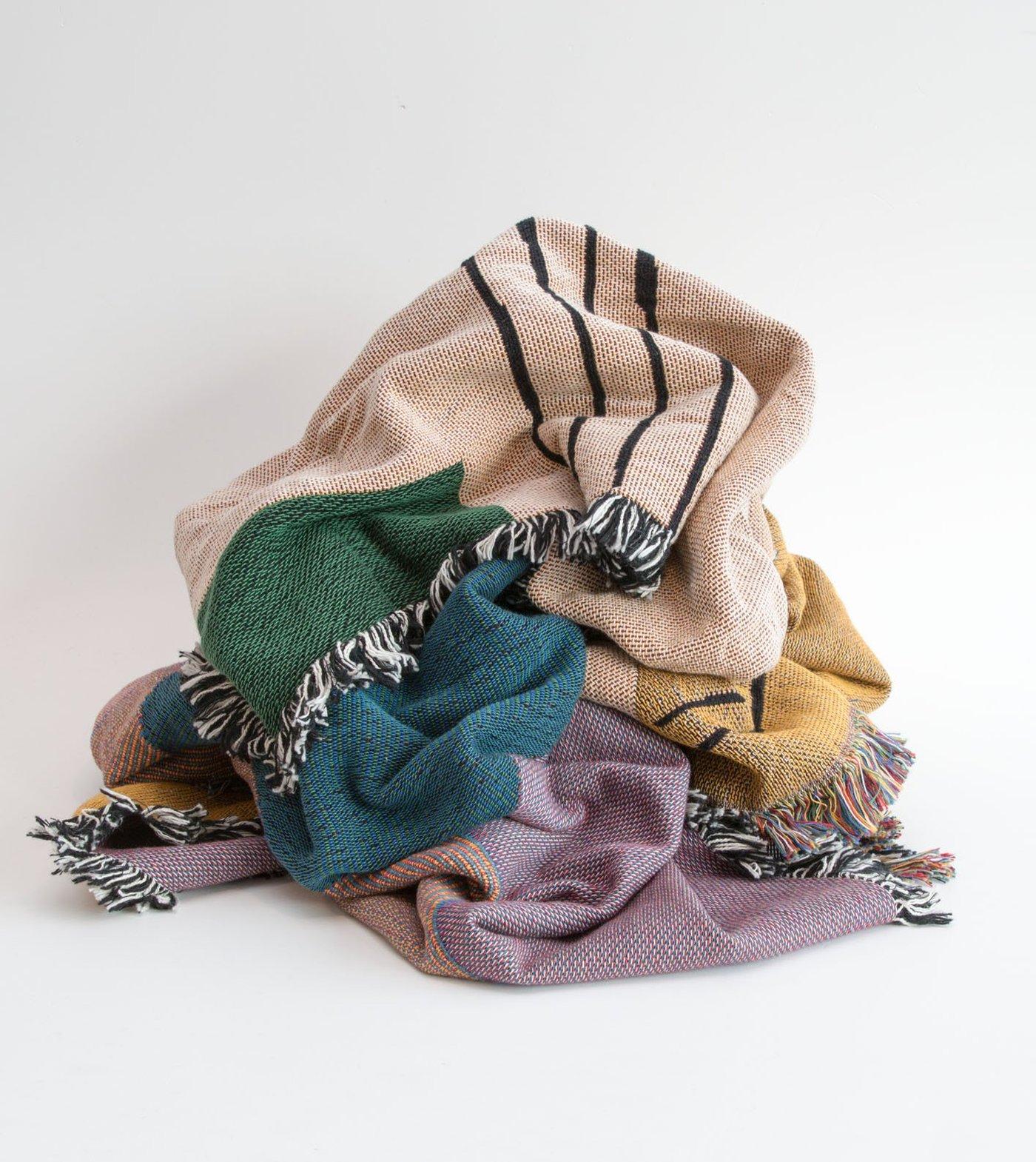 American Ada Woven Throw by Studio Herron