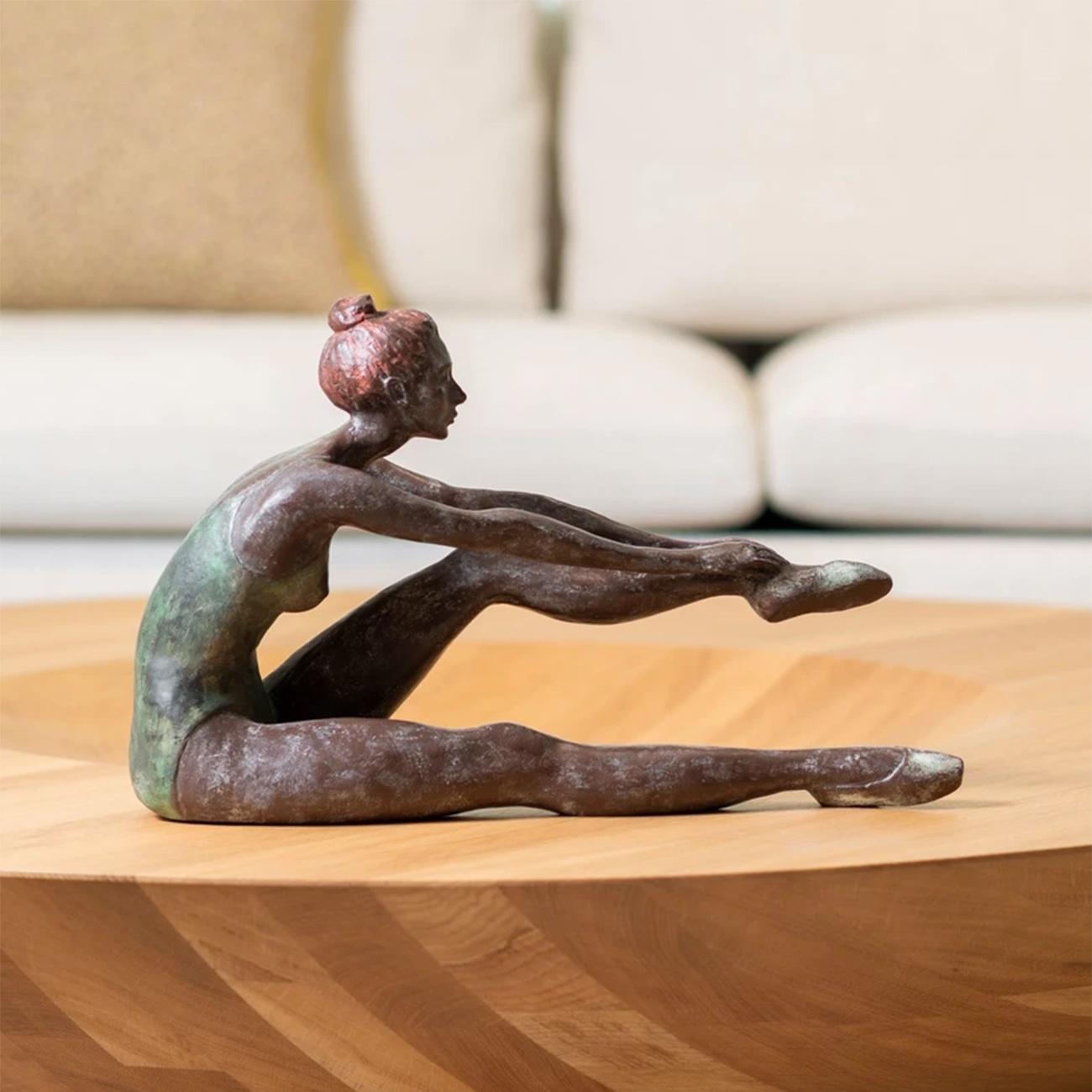 Hand-Crafted Adagio Bronze Sculpture For Sale