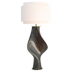 Adagio lamp - Copper Bright - Scuptural ceramic handcrafted lamp