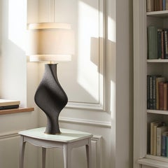 Adagio lamp - lava matt - Scuptural ceramic lamp