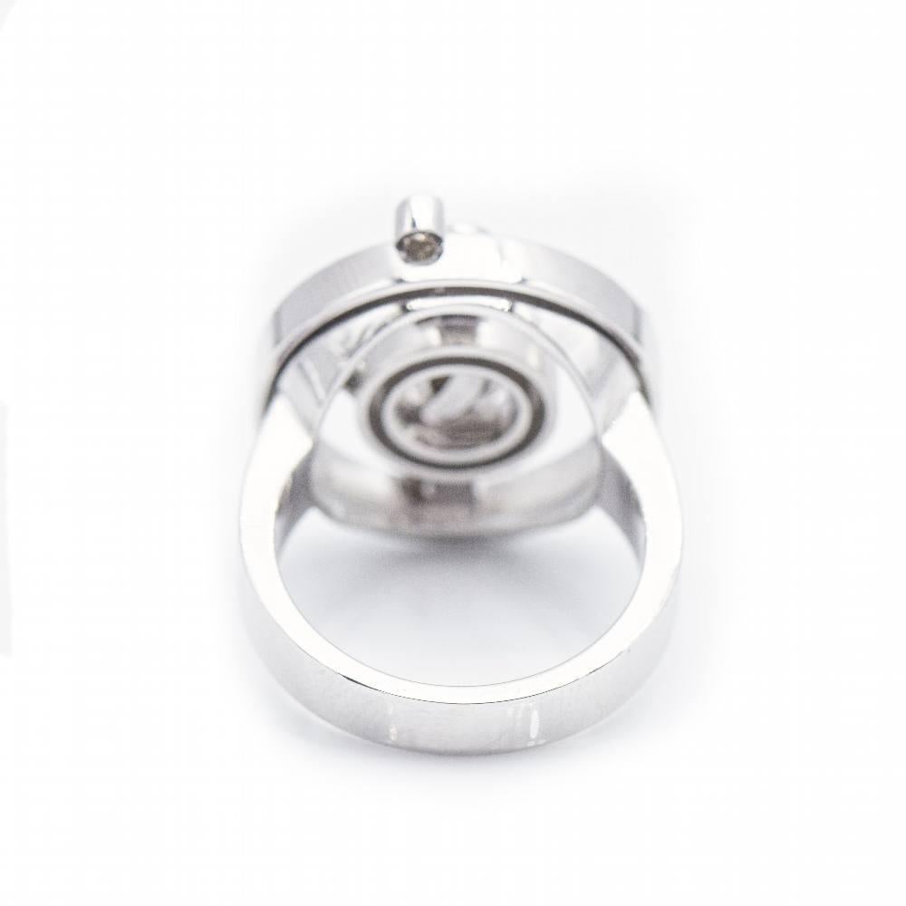 ADAGIO Ring in White Gold with Diamonds In New Condition For Sale In Barcelona, CT